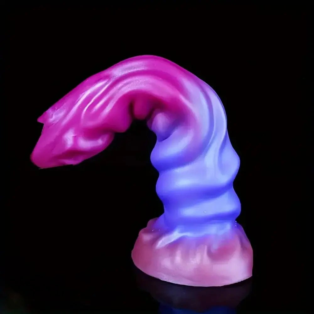 Colorful Monster Fantasy Dildo - Silicone Monster Dildo