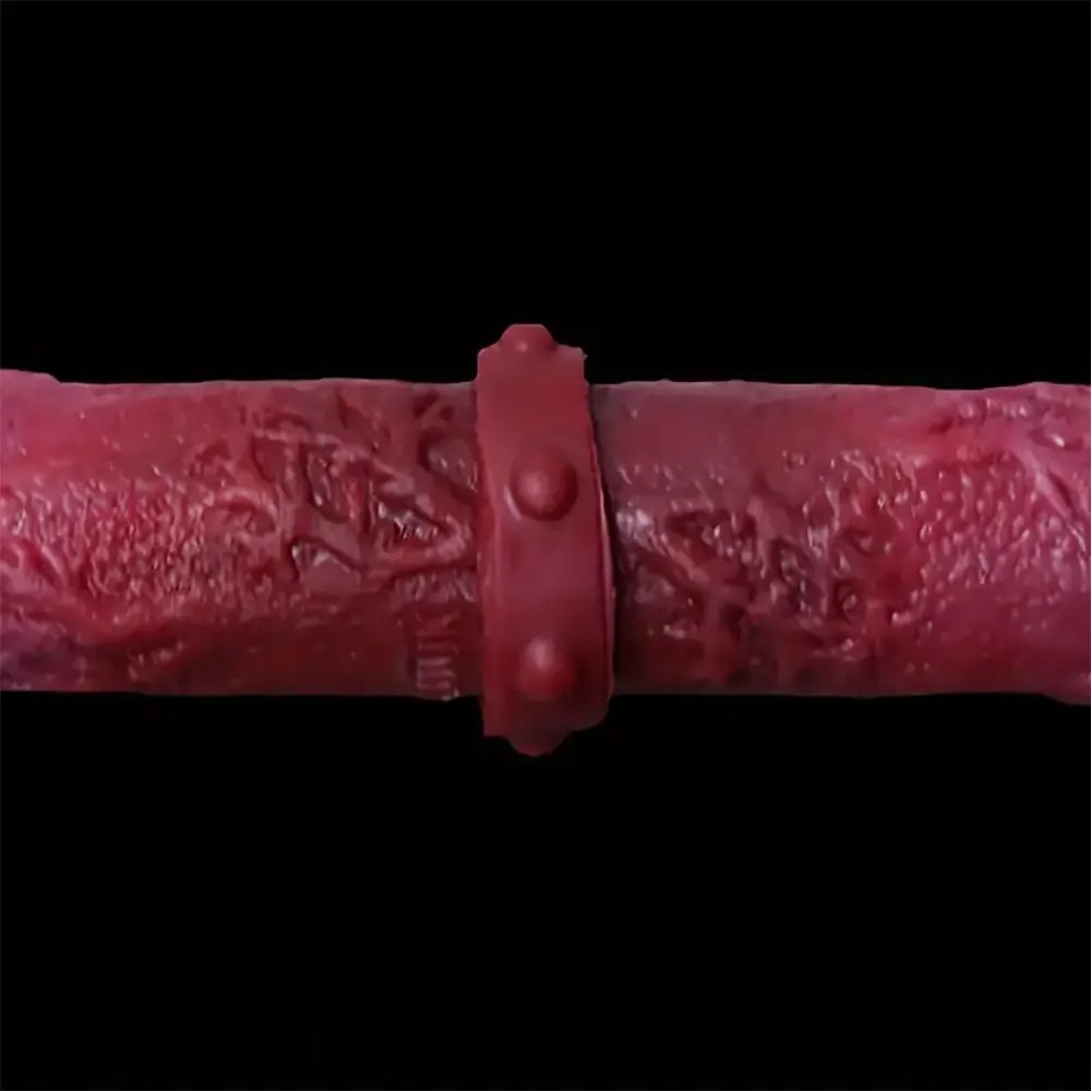 Colorful Double-Head Dildo 14.96 in - Silicone Strap-On Dildo