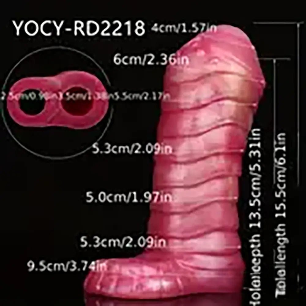 Colorful Silicone Penis Sleeve - Reusable Penis Sleeve