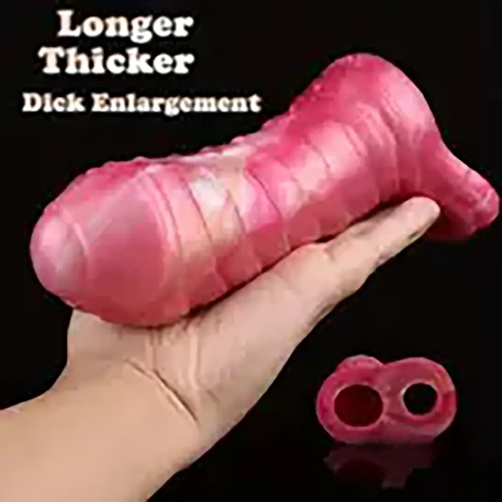 Colorful Silicone Penis Sleeve - Reusable Penis Sleeve