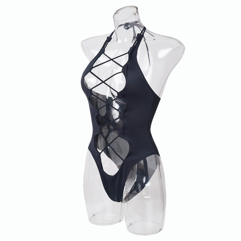 Crisscross Bust Lingerie Set - Bra and Panty Set