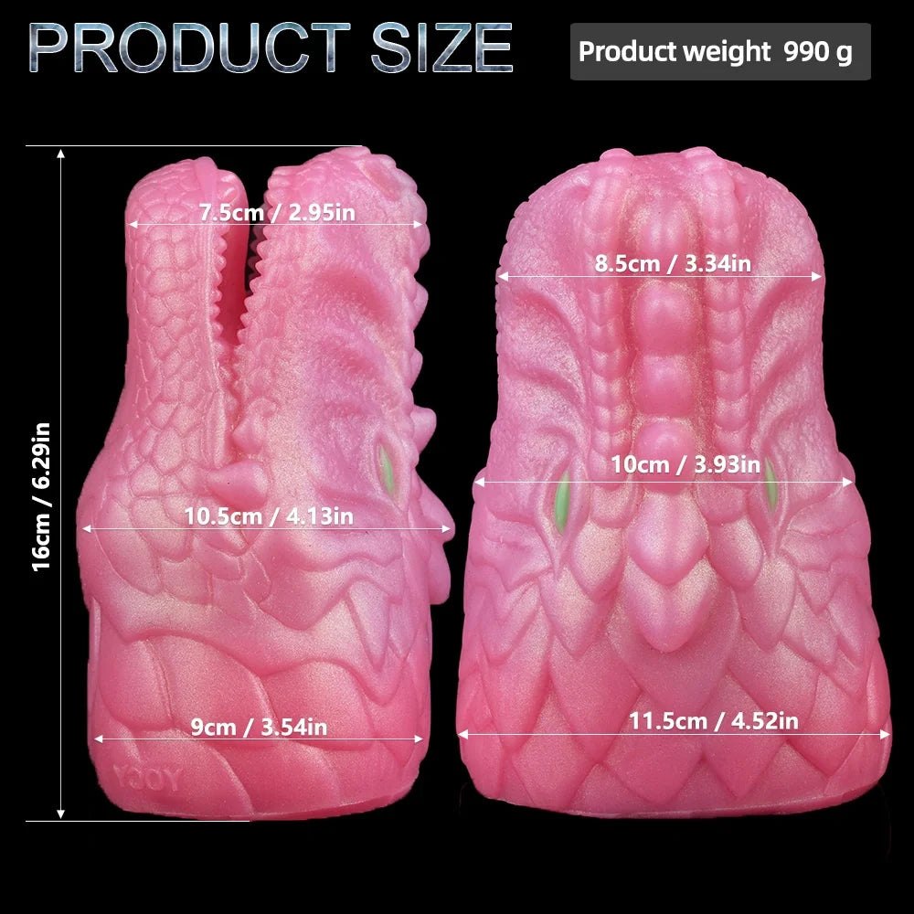 Crocodile Onahole Pink Pearl - Fantasy Stroker Onahole
