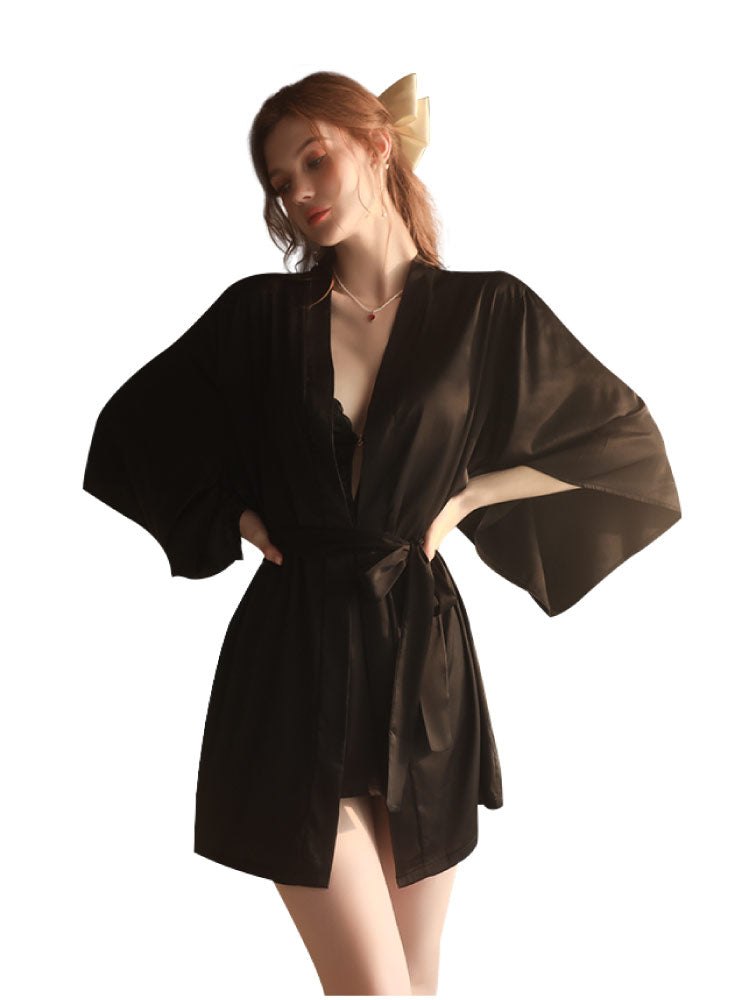 Cross Front Lace Nightgown - Sexy Sleepwear for Women