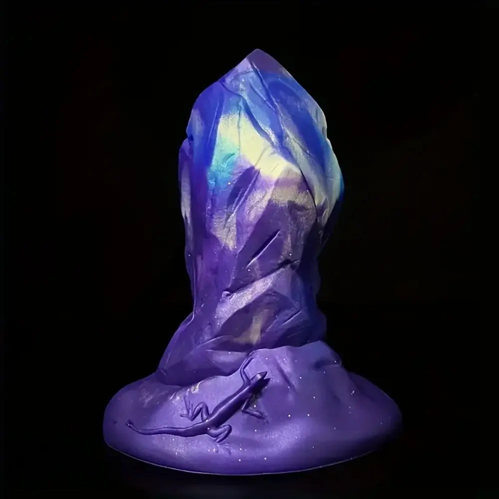 Crystal Facet Anal Plug - Faceted Silicone Butt Plug