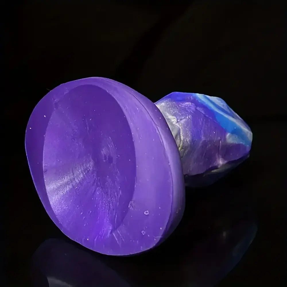 Crystal Facet Anal Plug - Faceted Silicone Butt Plug