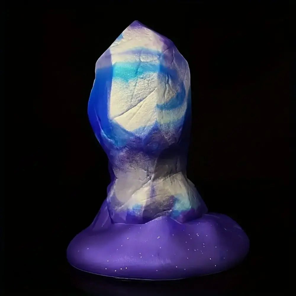 Crystal Facet Anal Plug - Faceted Silicone Butt Plug