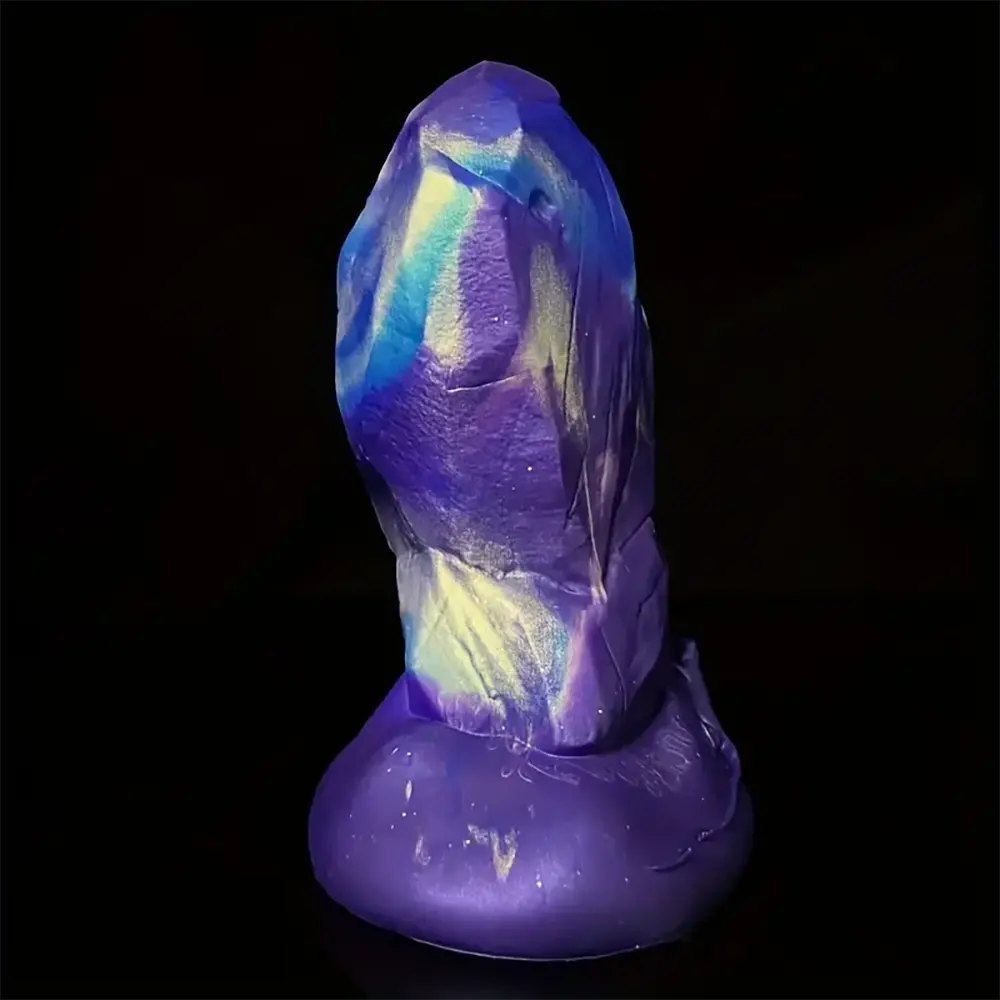 Crystal Facet Anal Plug - Faceted Silicone Butt Plug