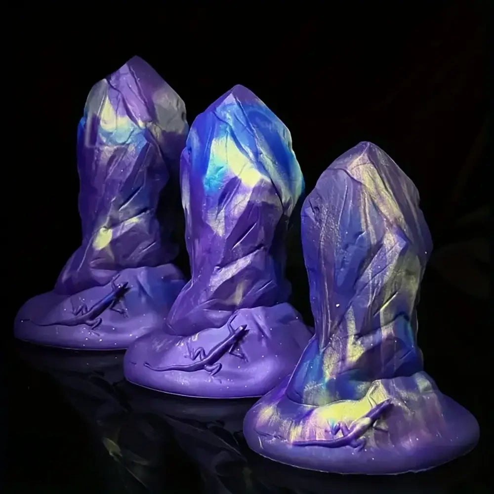 Crystal Facet Anal Plug - Faceted Silicone Butt Plug
