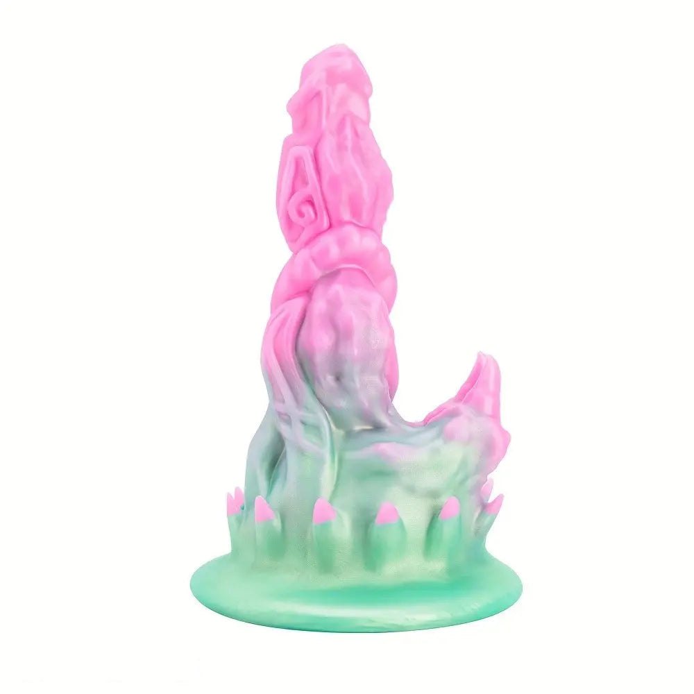 Crystal Flame Fantasy Dildo - Silicone Fantasy Dildo