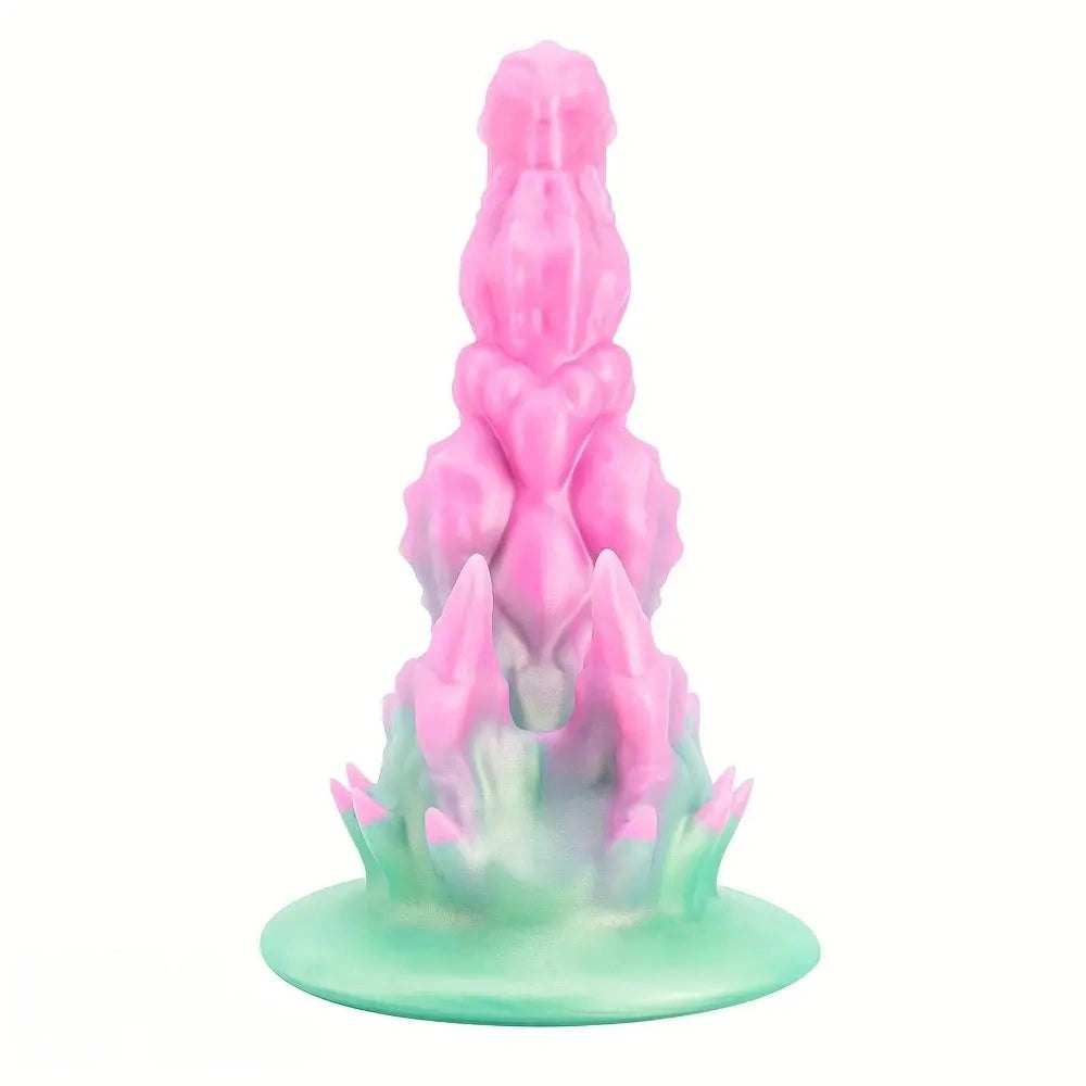 Crystal Flame Fantasy Dildo - Silicone Fantasy Dildo