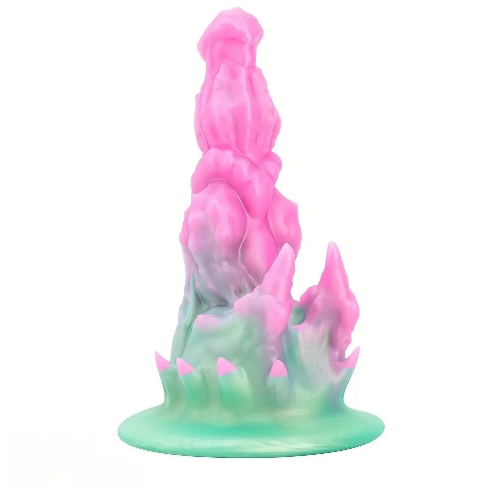 Crystal Flame Fantasy Dildo - Silicone Fantasy Dildo
