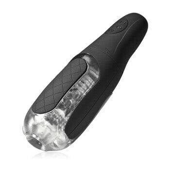 Crystal Silicone Auto Masturbator - Automatic Male Stroker