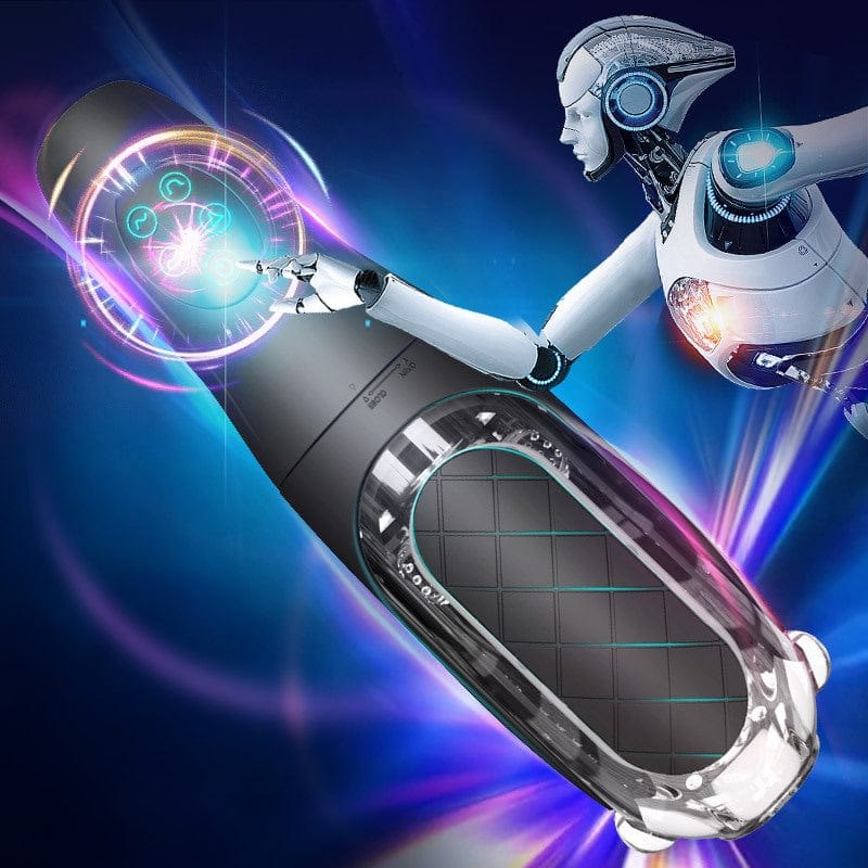 Crystal Silicone Auto Masturbator - Automatic Male Stroker