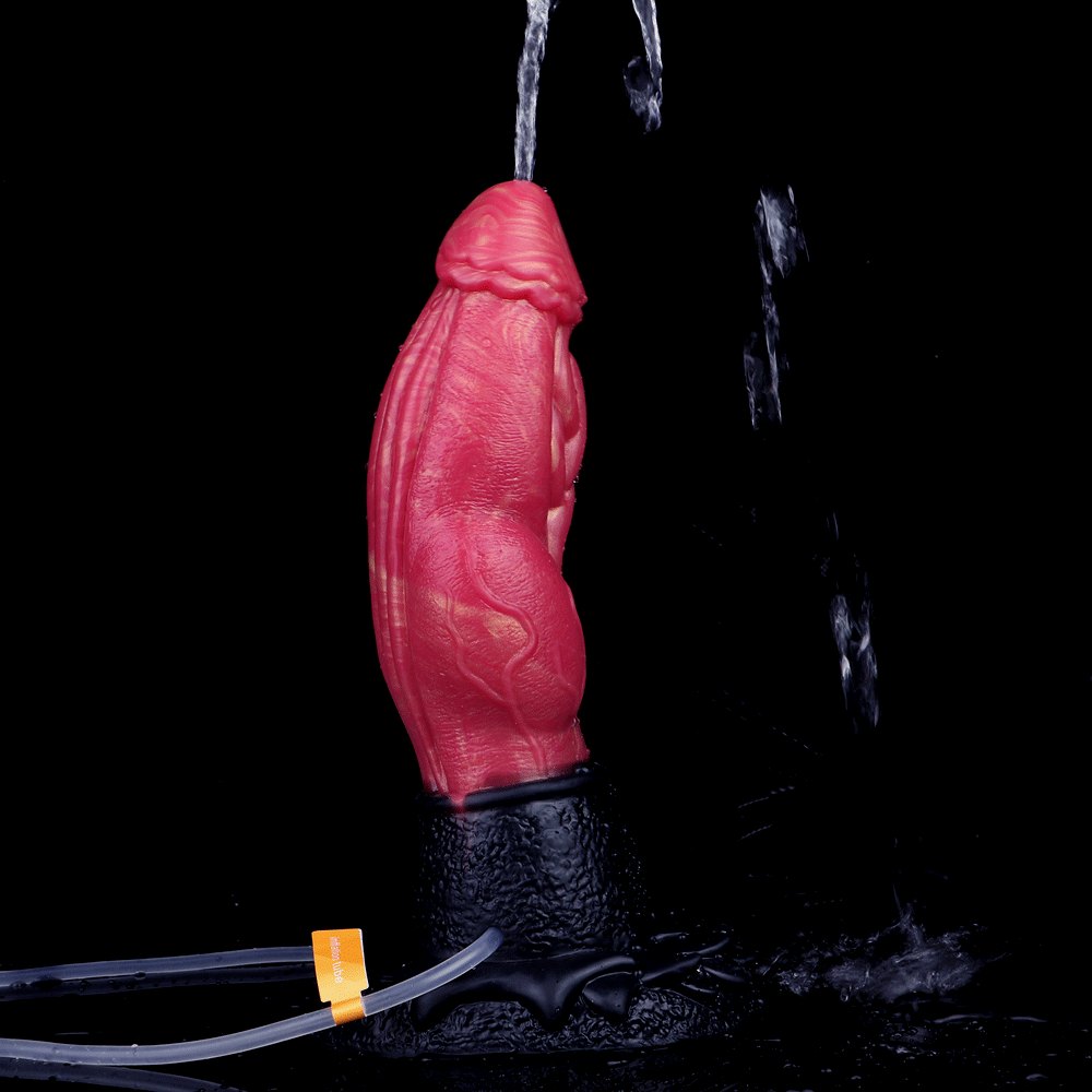 Cumming Knot Silicone Dildo - Squirting Knot-Base Dong