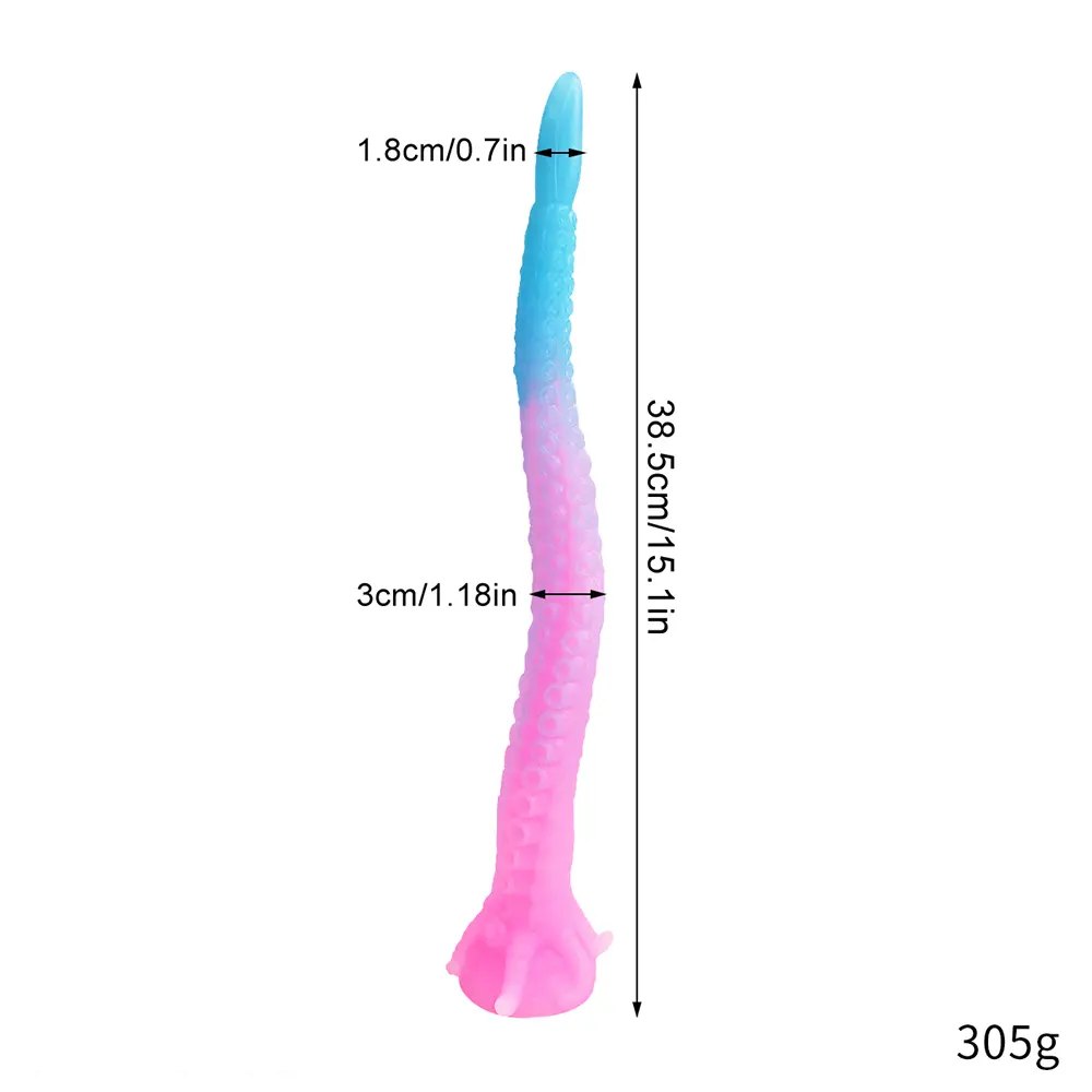 Curled Tentacle Fantasy Dildo - Silicone Monster Dildo