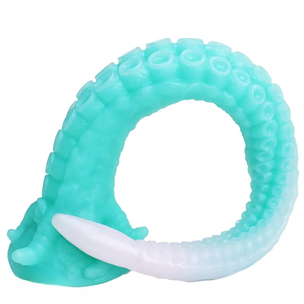 Curled Tentacle Fantasy Dildo - Silicone Monster Dildo