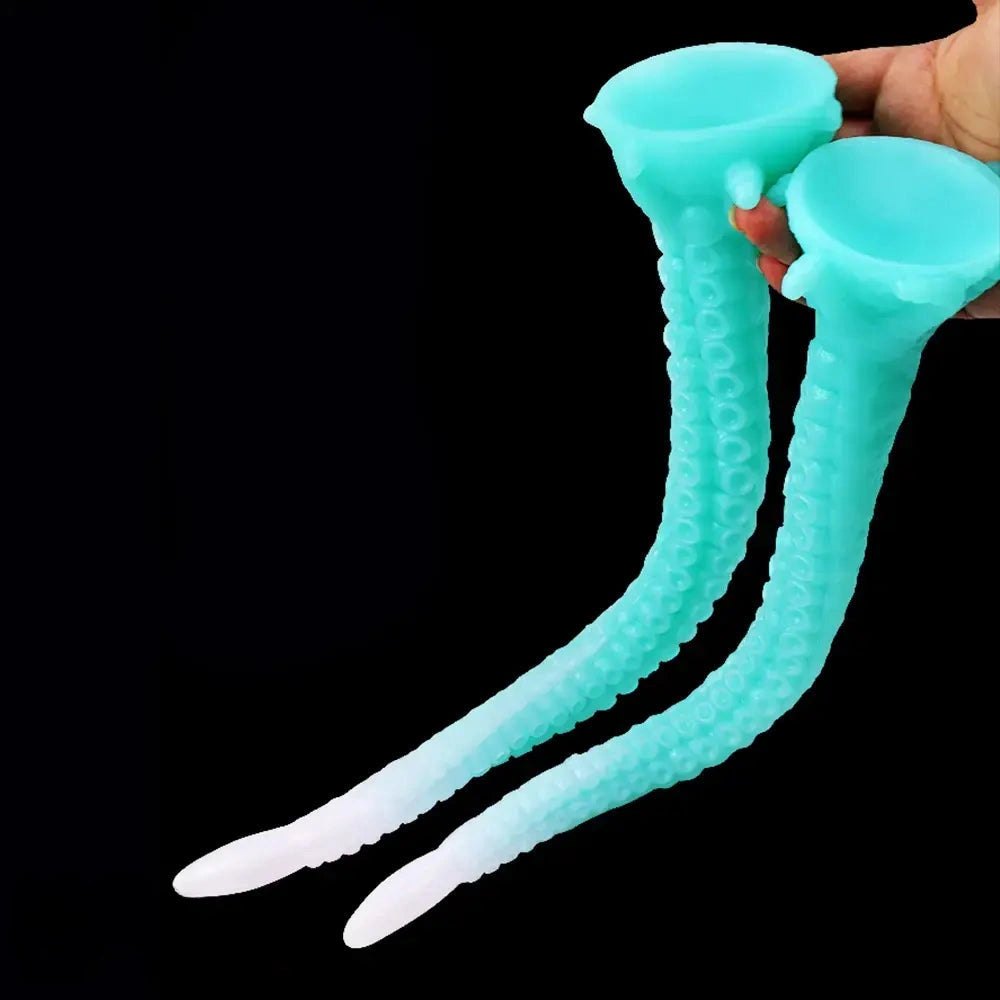 Curled Tentacle Fantasy Dildo - Silicone Monster Dildo