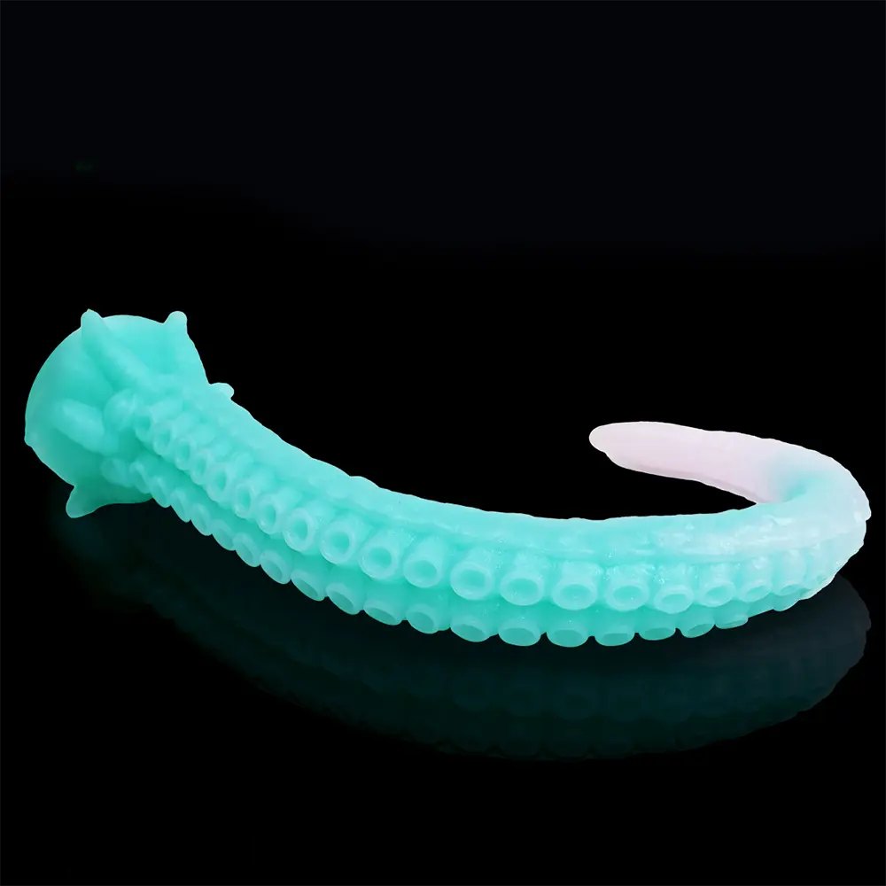 Curled Tentacle Fantasy Dildo - Silicone Monster Dildo
