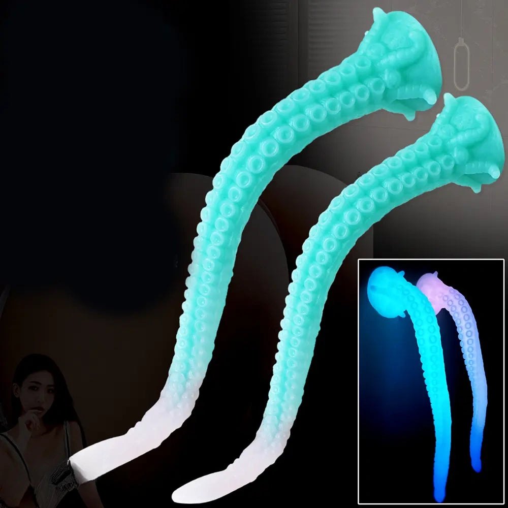 Curled Tentacle Fantasy Dildo - Silicone Monster Dildo