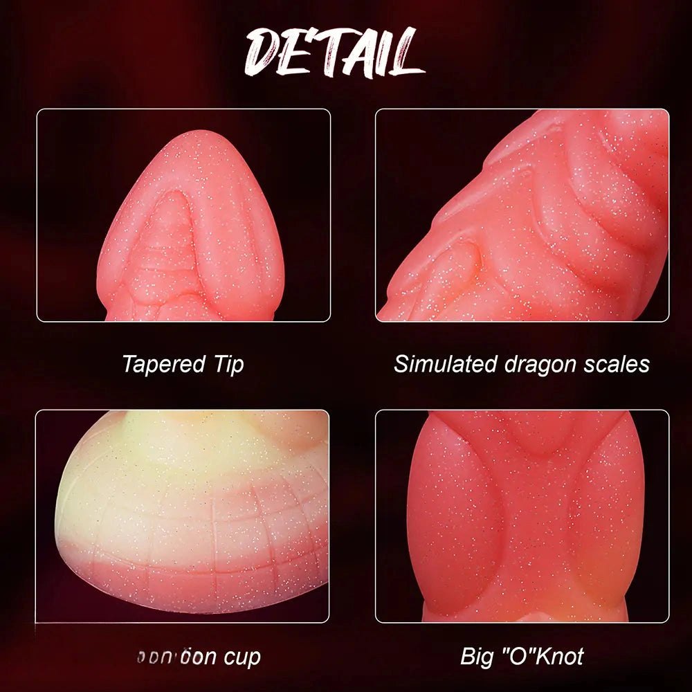 Curved Alien Fantasy Dildo 7.09 In - Silicone Curved Dildo