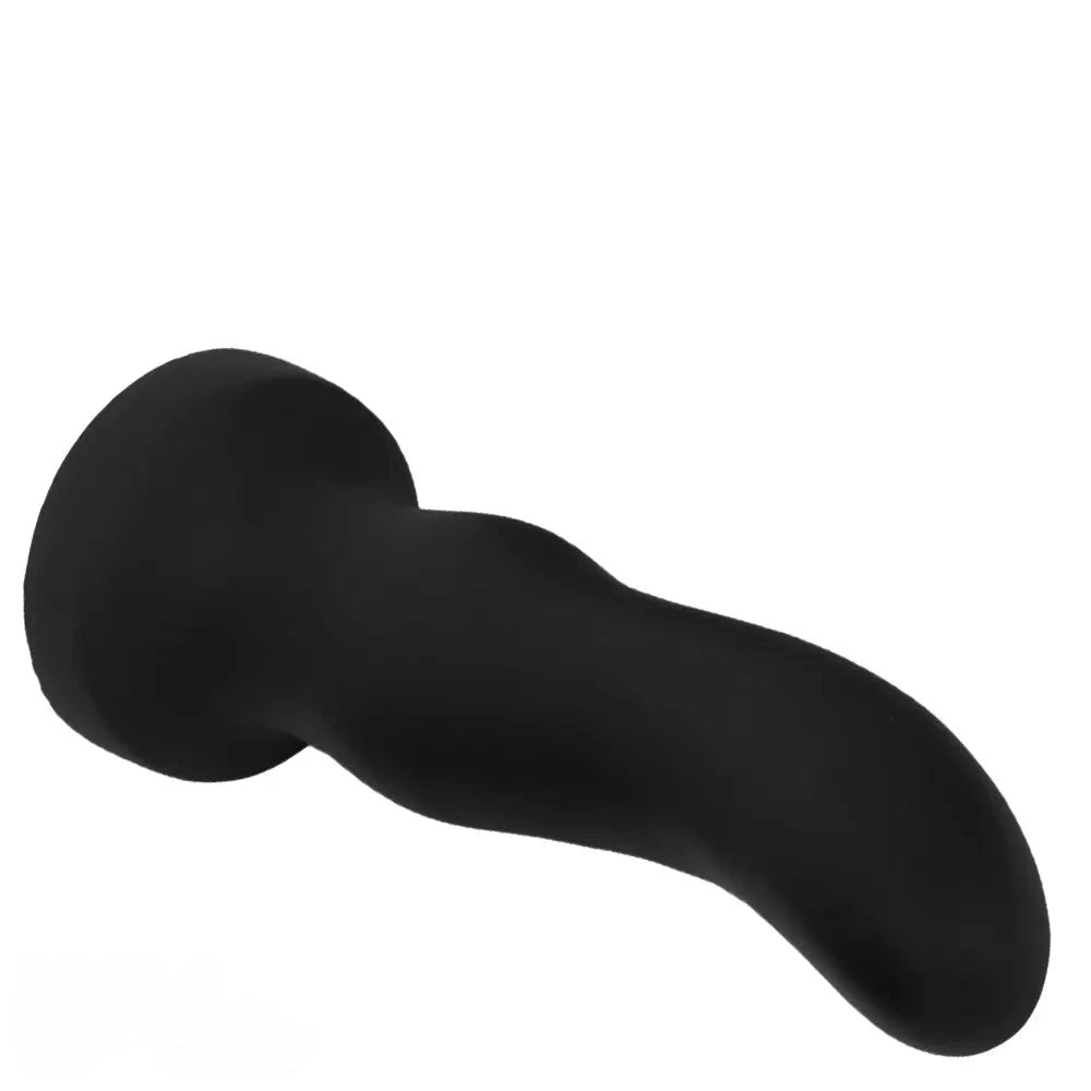 Curved Black G-Spot Dildo - Silicone Curved Dildo