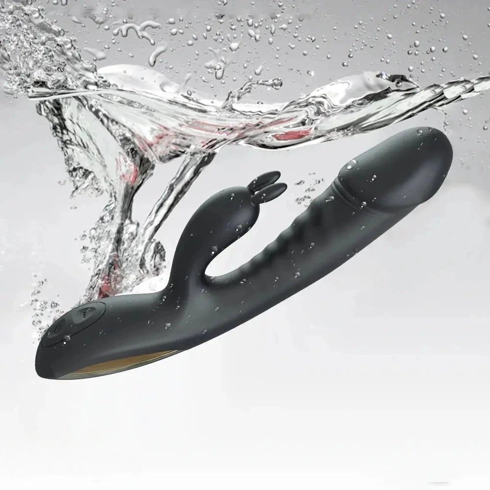 Curved Dual-End G-Spot Dildo - 8.2 In Silicone Dildo