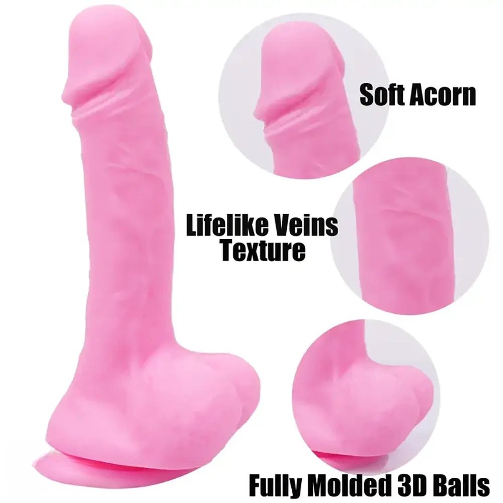 Curved G-Spot Dildo Duo - Suction Cup Silicone Dildo Set