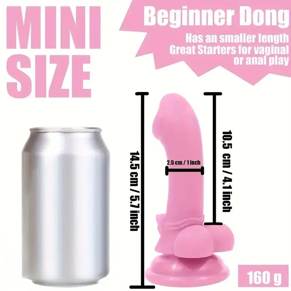 Curved G-Spot Dildo Duo - Suction Cup Silicone Dildo Set
