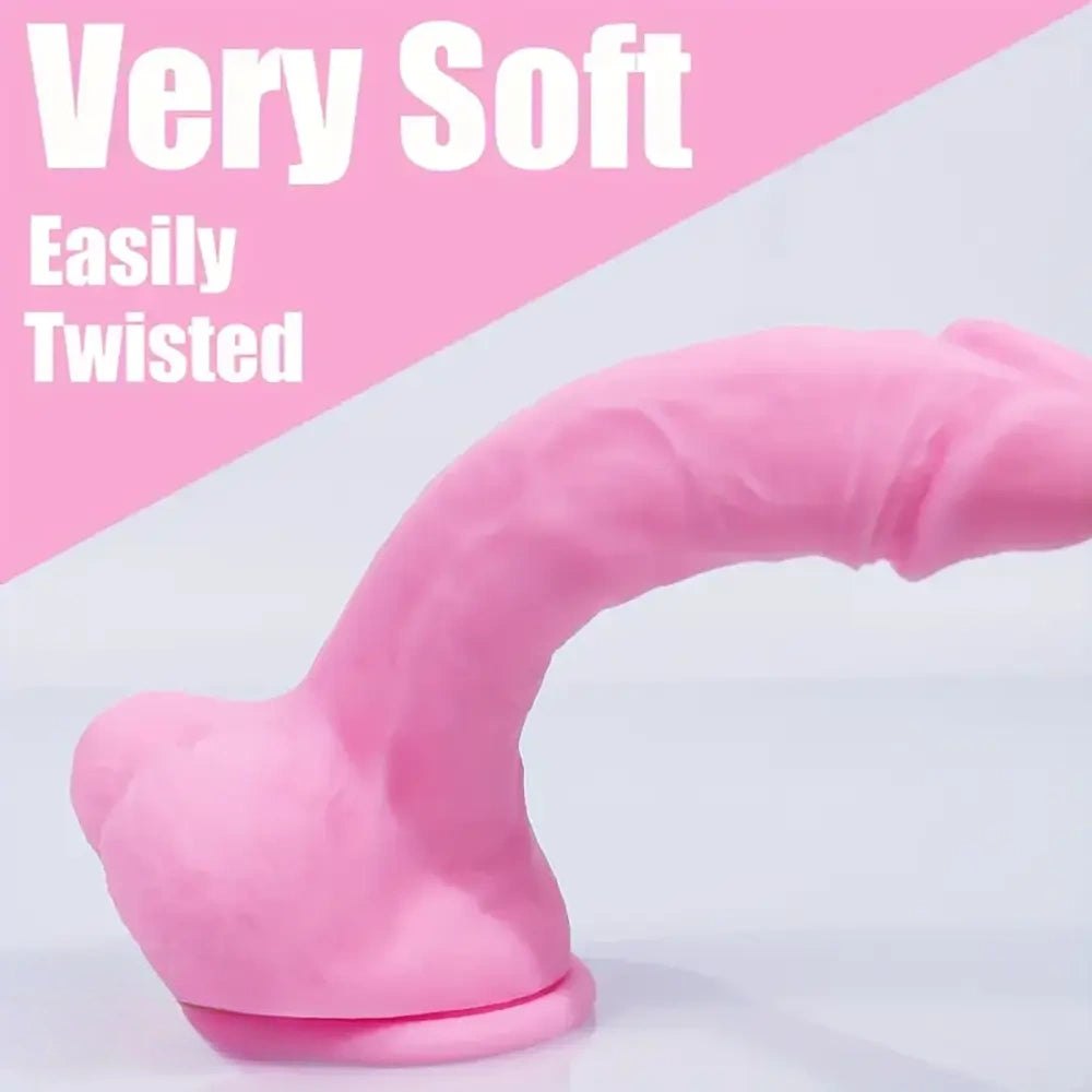 Curved G-Spot Dildo Duo - Suction Cup Silicone Dildo Set