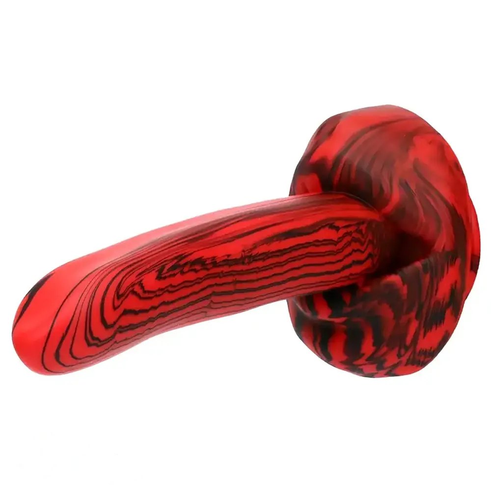 Curved G-Spot Silicone Dildo 10 Inch - G-Spot Curved Dildo