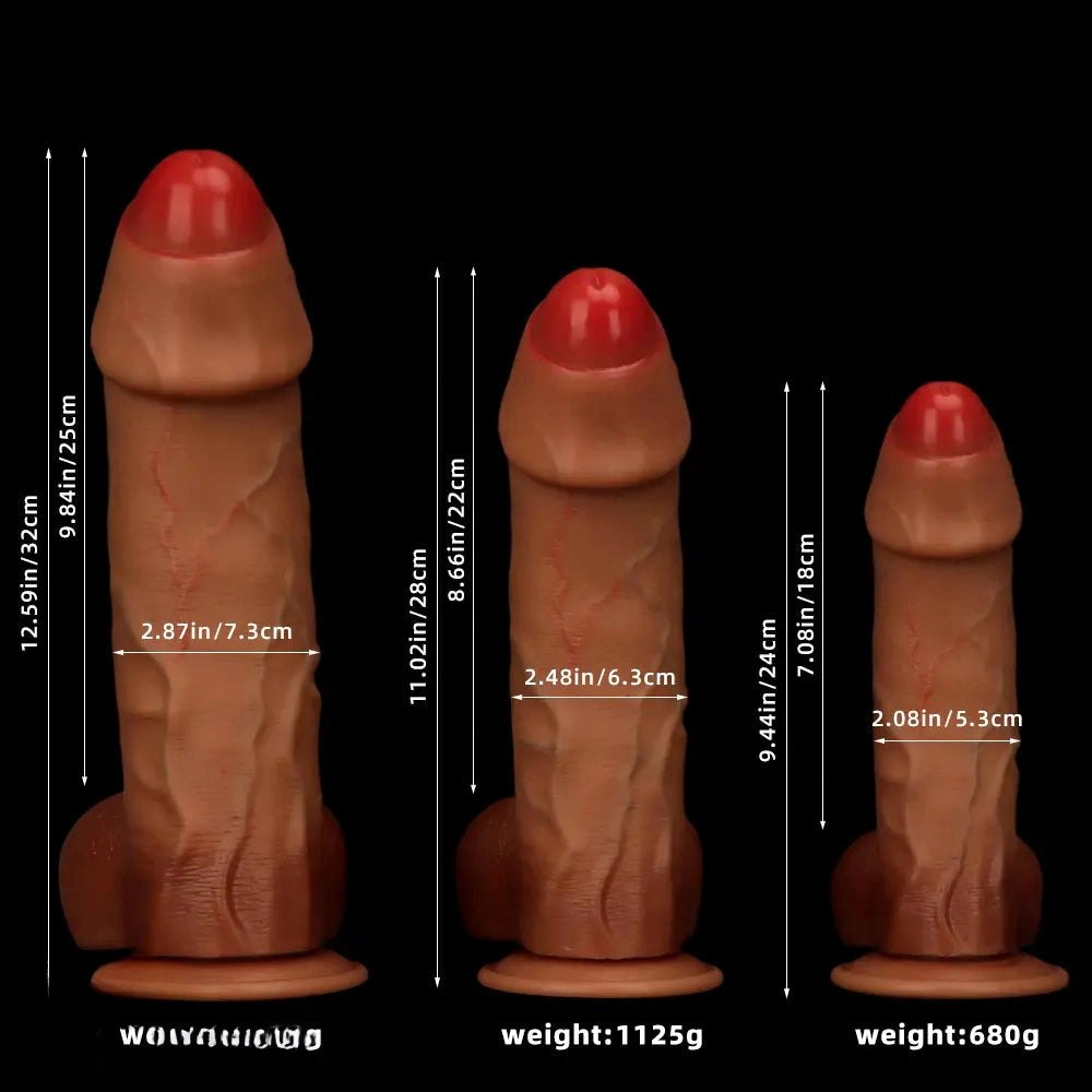 Curved G-Spot Silicone Dildo - Curved G-Spot Dildo