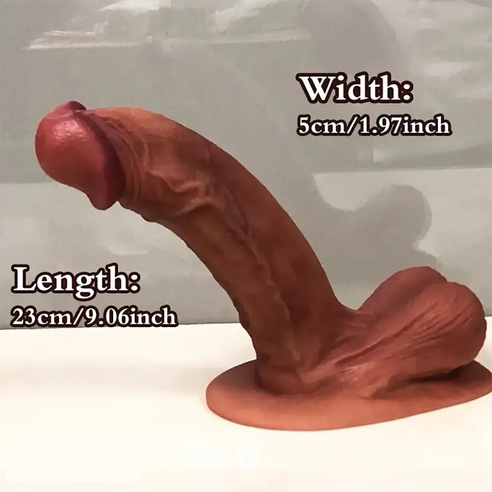 Curved G-Spot Silicone Dildo - Curved G Spot Dildo