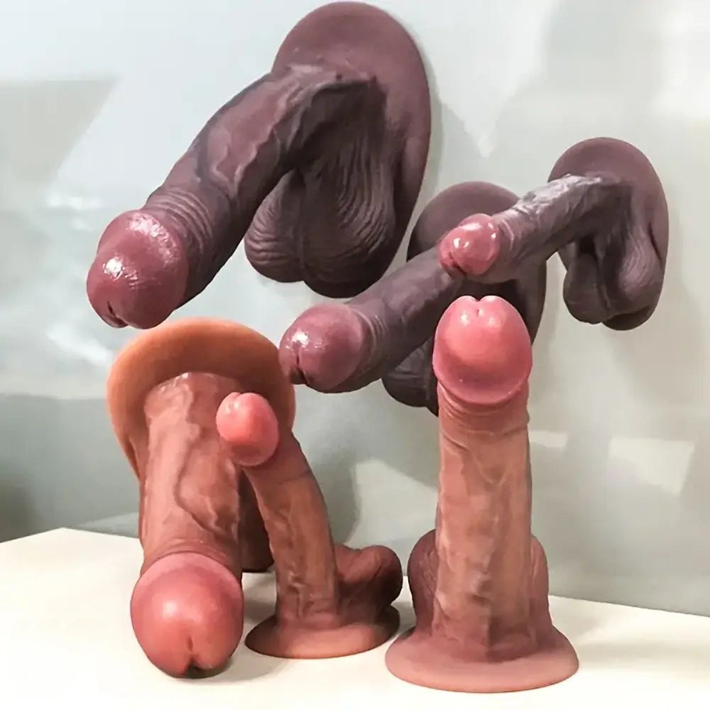 Curved G-Spot Silicone Dildo - Curved G Spot Dildo