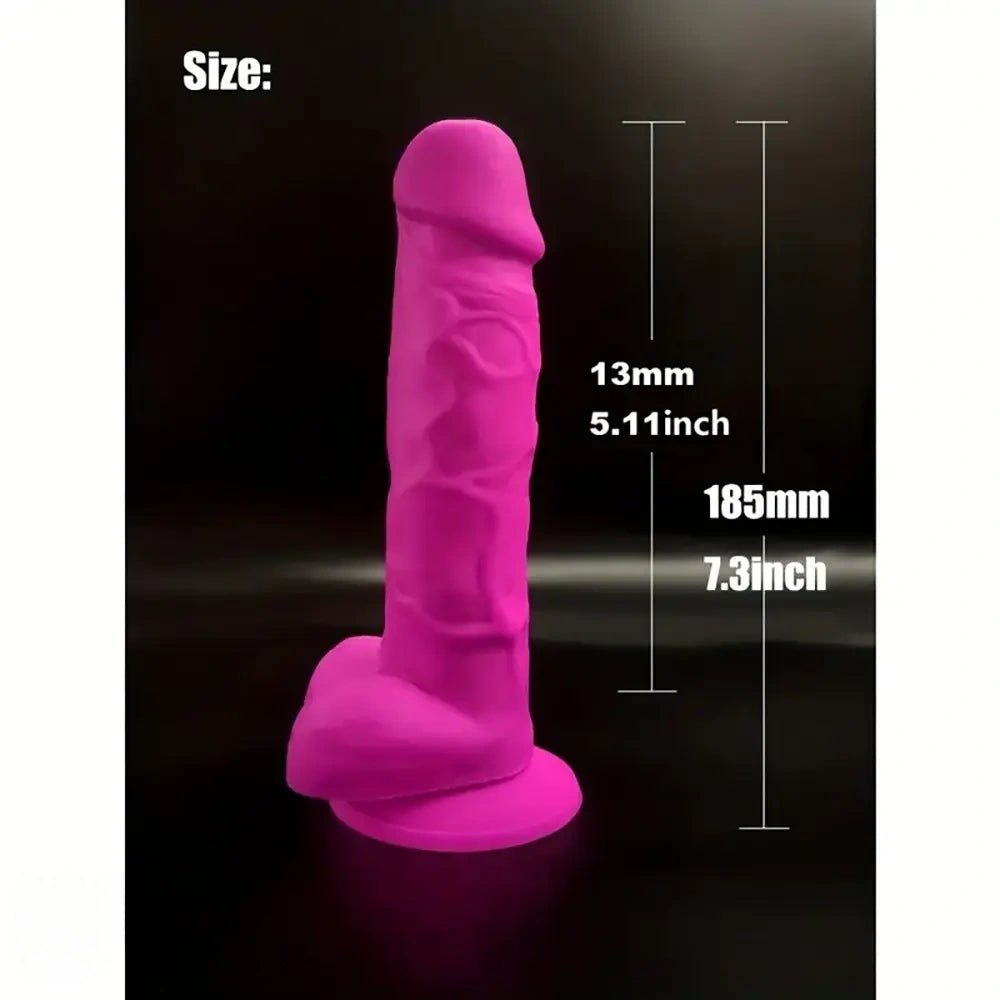 Curved G-Spot Silicone Dildo - Curved G Spot Dildo Toy