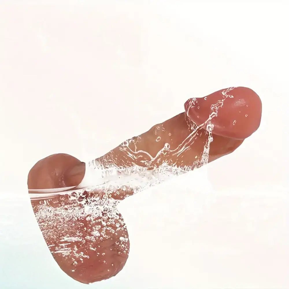 Curved G-Spot Silicone Dildo 7.5 in - G-Spot Dildo