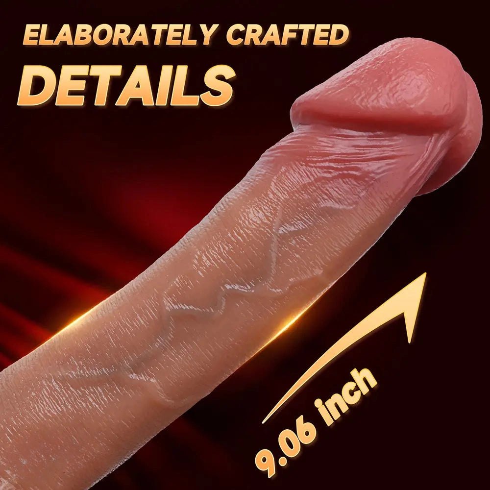 Curved G-Spot Dildo 11.46 in - Silicone Curved Dildo
