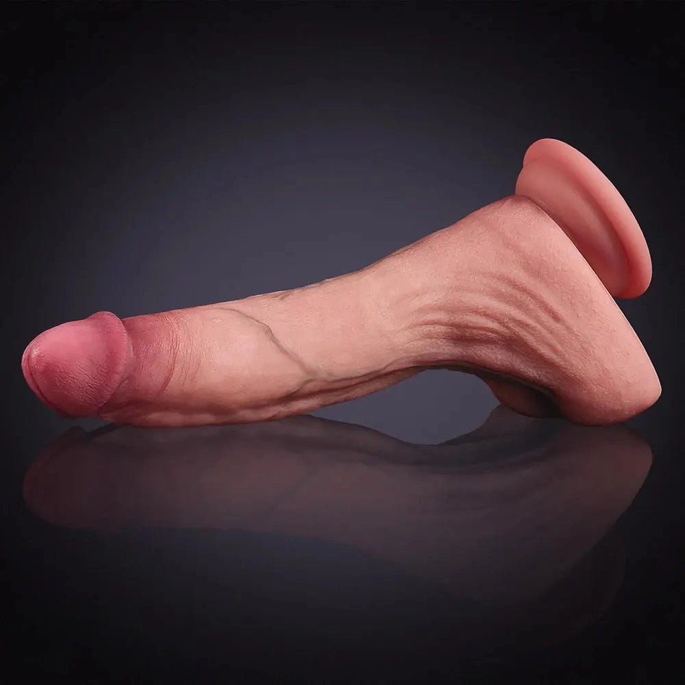 Curved G-Spot Silicone Dildo - G-Spot Stimulation Dildo