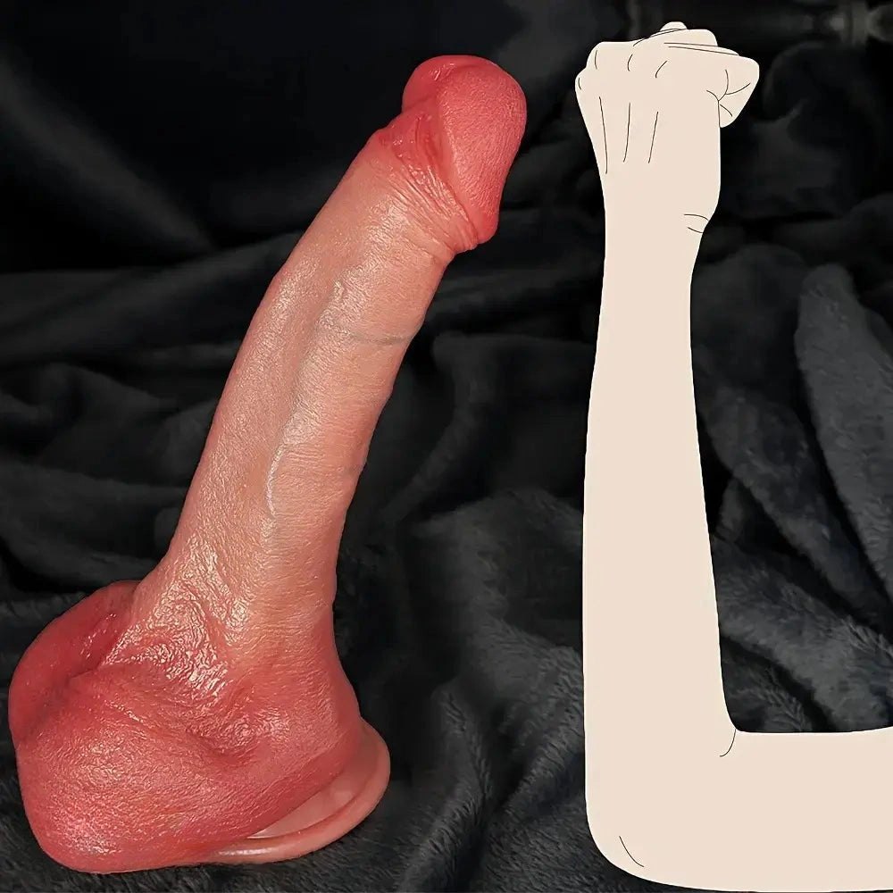 Curved G-Spot Silicone Dildo - Curved G Spot Dildo