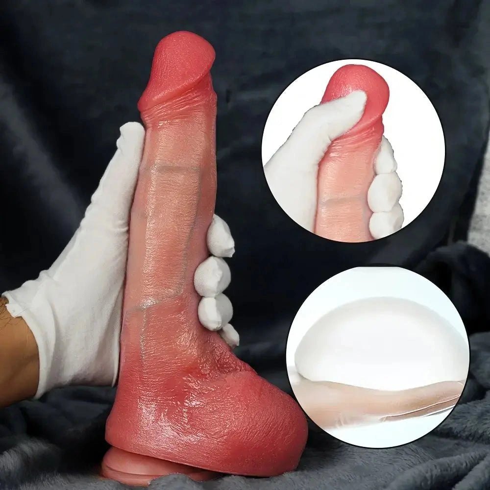 Curved G-Spot Silicone Dildo - Curved G Spot Dildo