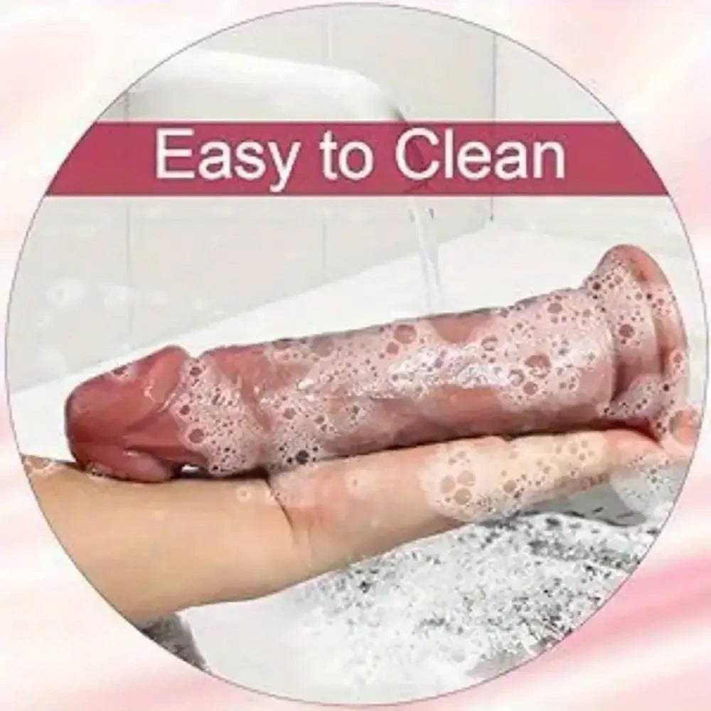 Curved G-Spot Silicone Dildo - Realistic G-Spot Dildo