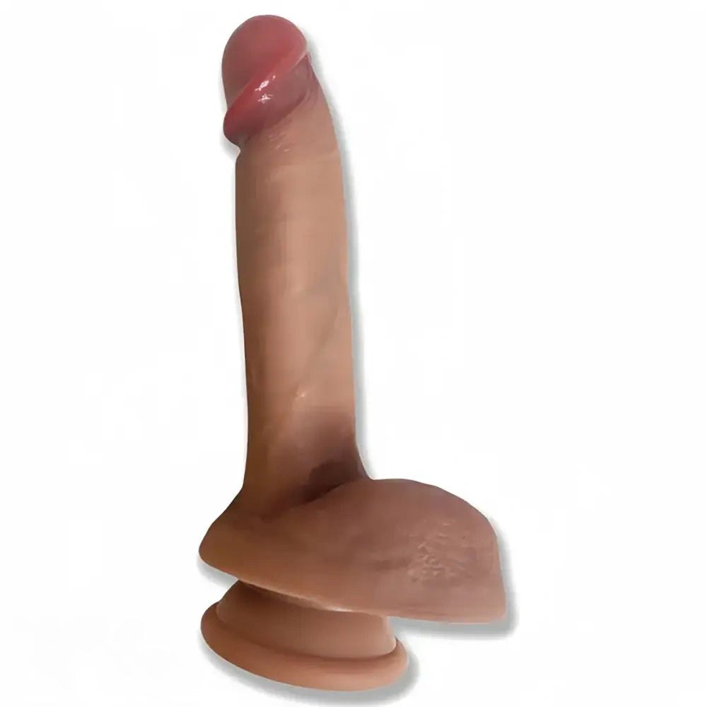Curved G-Spot Realistic Dildo - Silicone Curved Dildo
