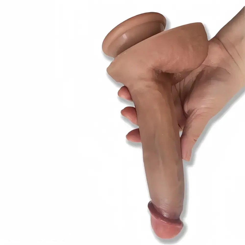 Curved G-Spot Realistic Dildo - Silicone Curved Dildo