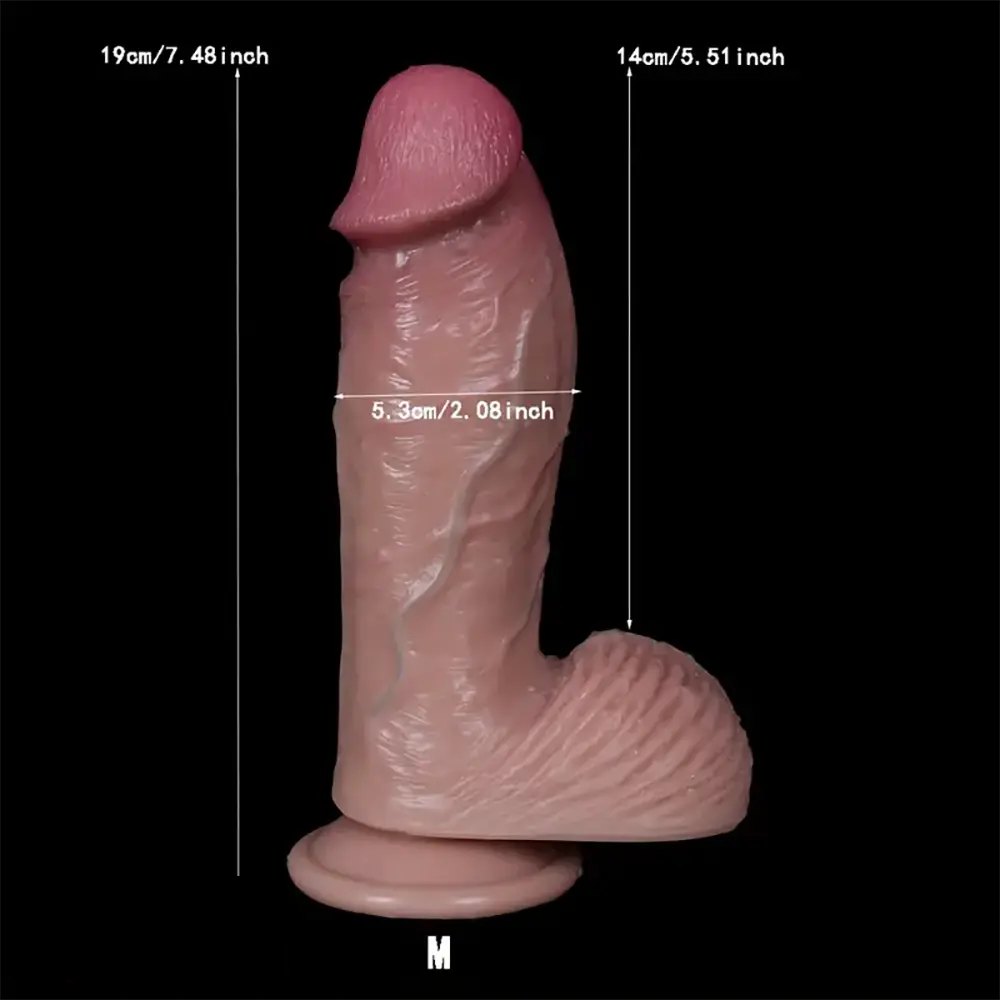 Curved G-Spot Suction Dildo - Suction Cup G-Spot Dildo
