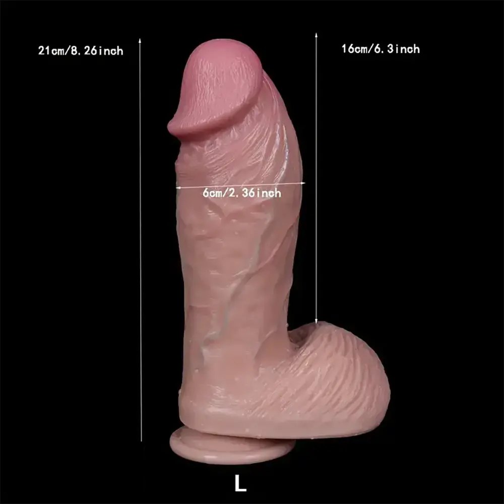 Curved G-Spot Suction Dildo - Suction Cup G-Spot Dildo