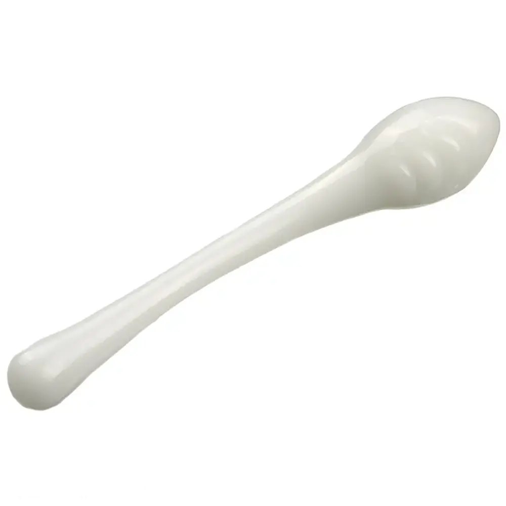Curved Glass Wand Dildo - Smooth Handheld Glass Dildo
