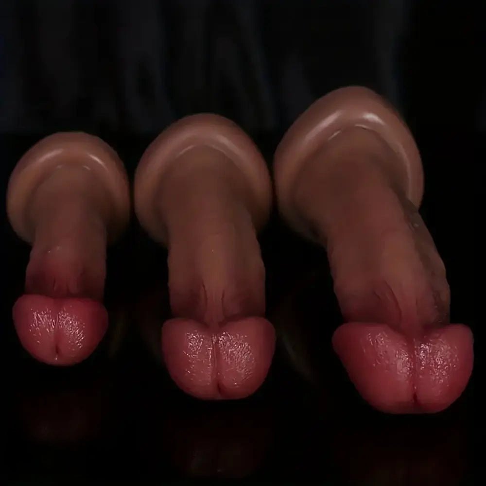 Curved Head G-Spot Dildo - Curved Dildo, S/M/L
