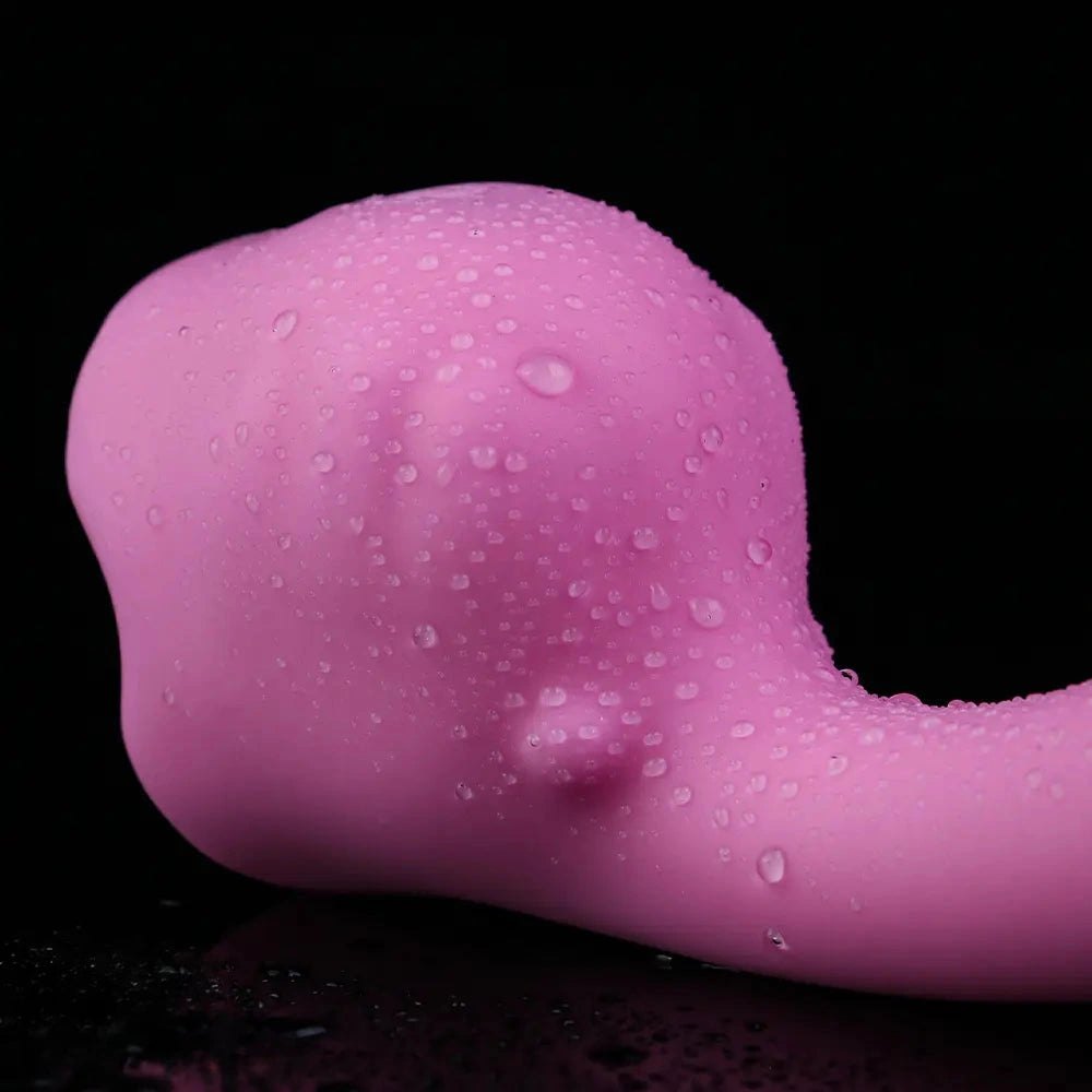 Curved Hook Silicone Dildo - G-Spot Curve Design