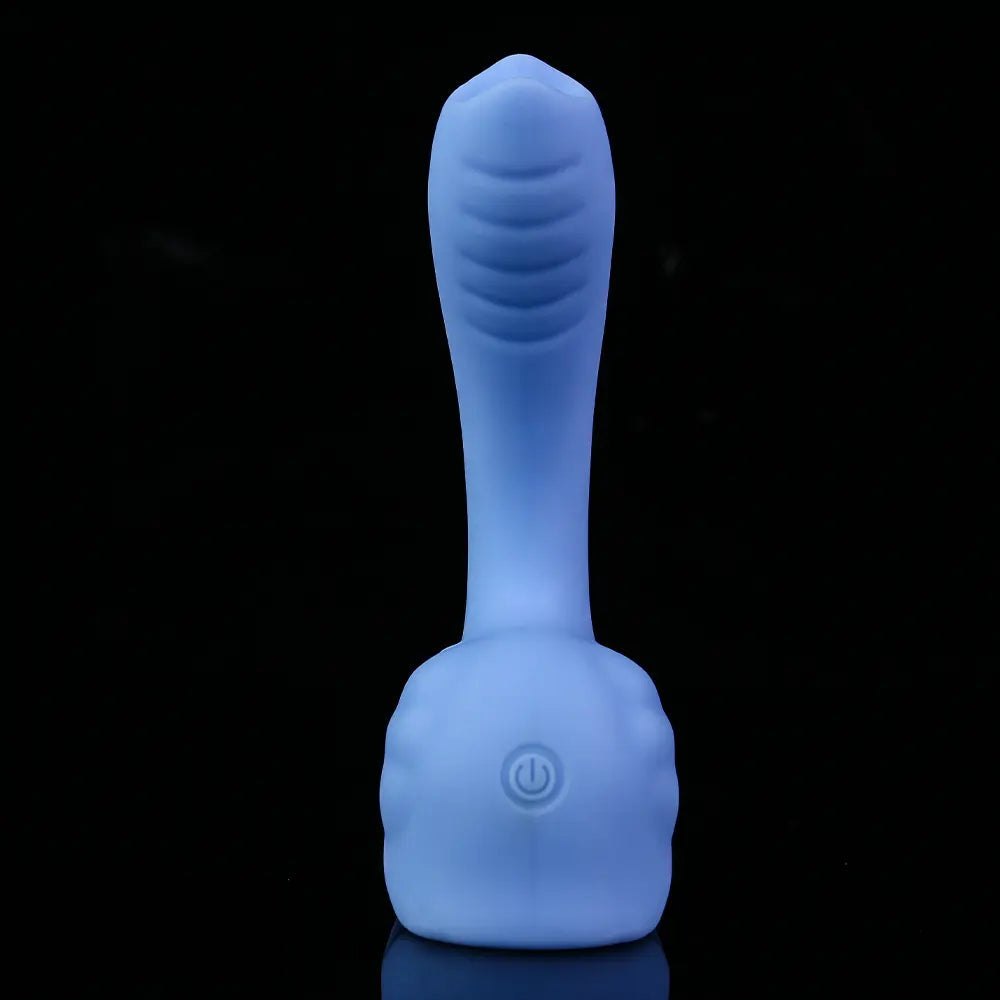 Curved Hook Silicone Dildo - G-Spot Curve Design