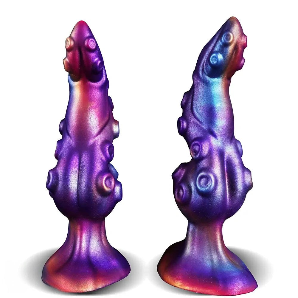 Curved Knot Animal Dildo - Knotted Horse Dildo