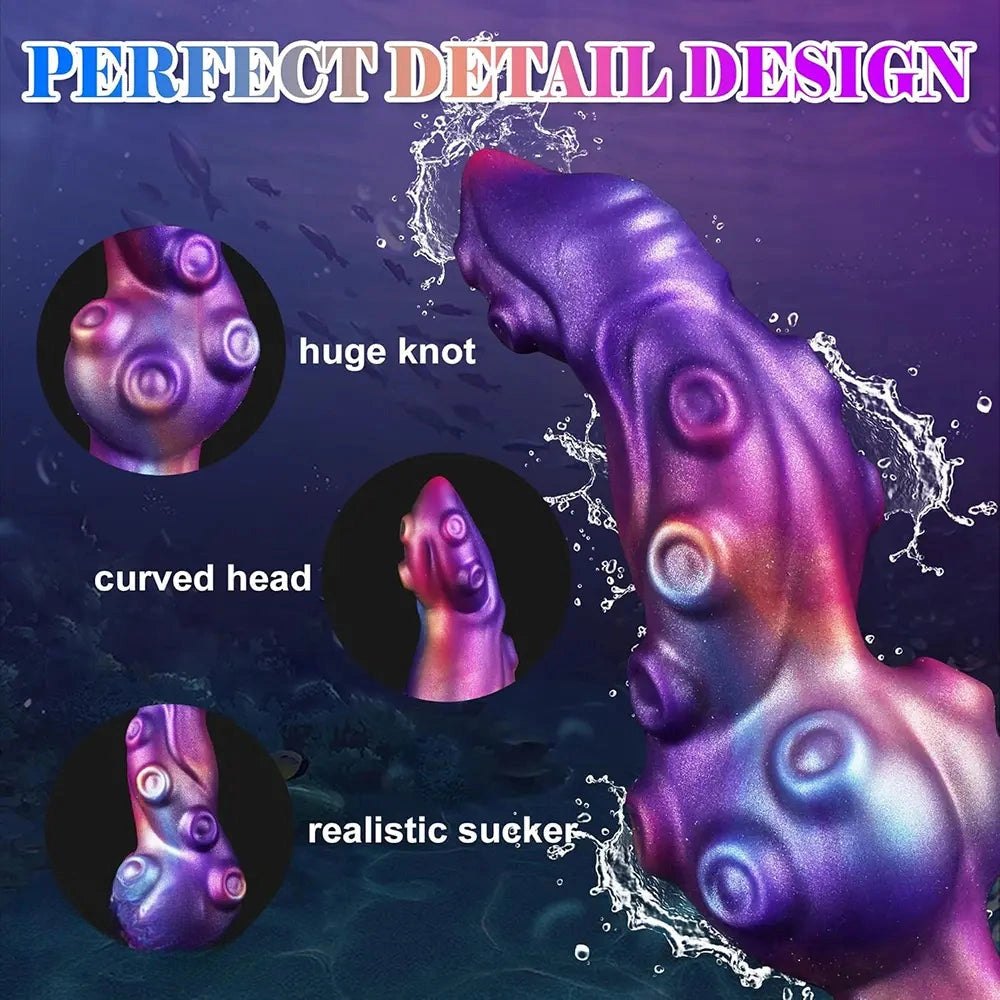 Curved Knot Animal Dildo - Knotted Horse Dildo